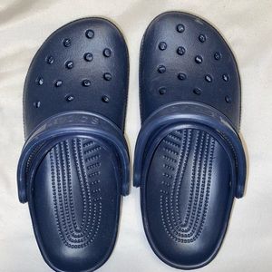 Navy Blue Crocs